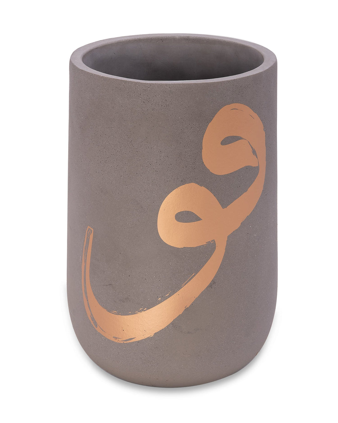 CEMENT PLANTER GOLDEN FIGURE 20X20X30 CM
