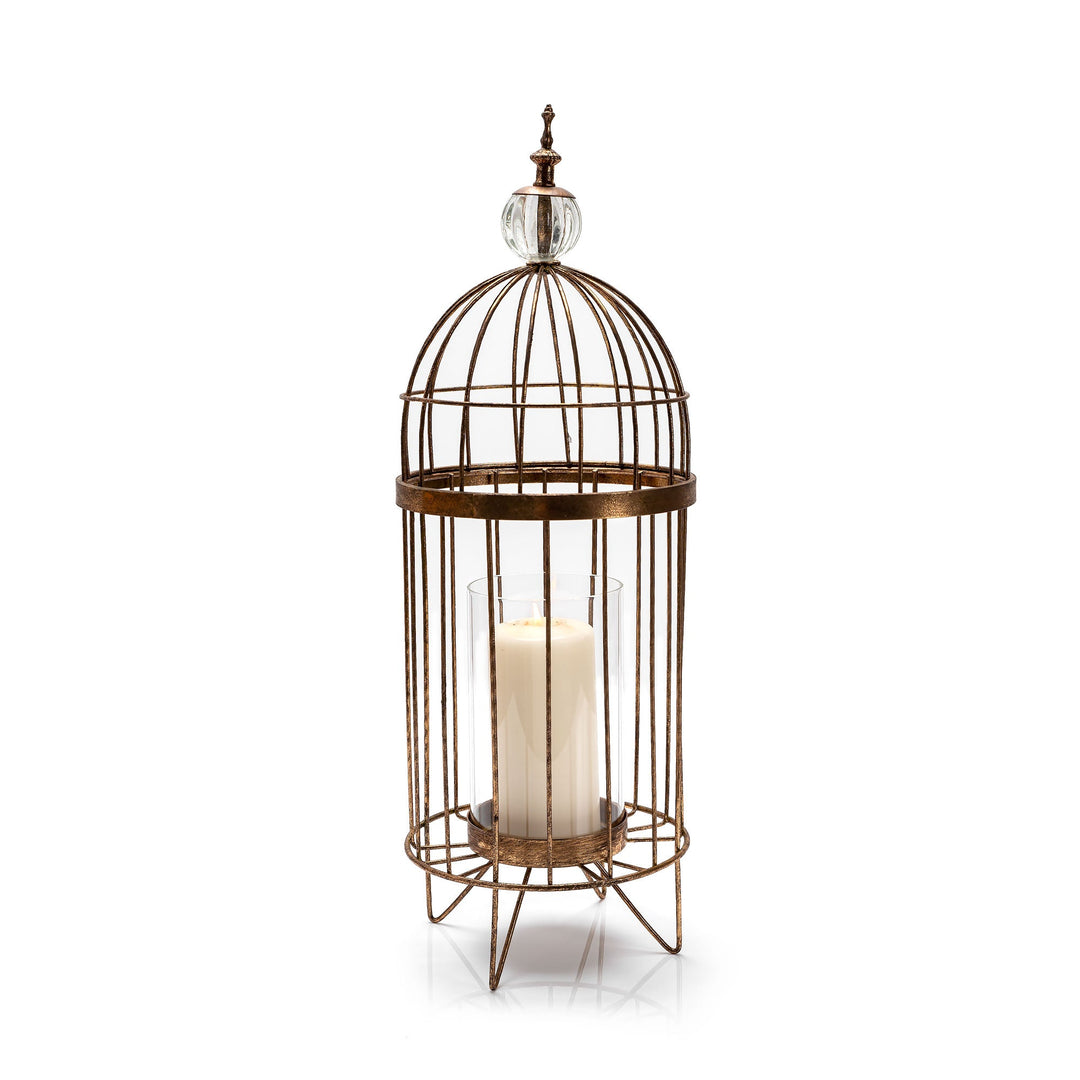 METAL CANDLE HOLDER 19*19*53.8