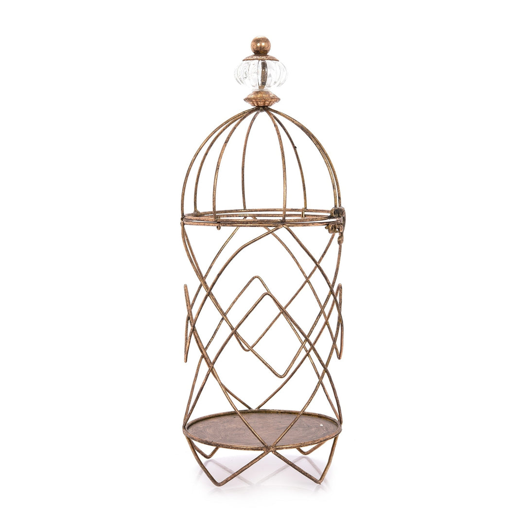 METAL CANDLE HOLDER 17*16*40.5