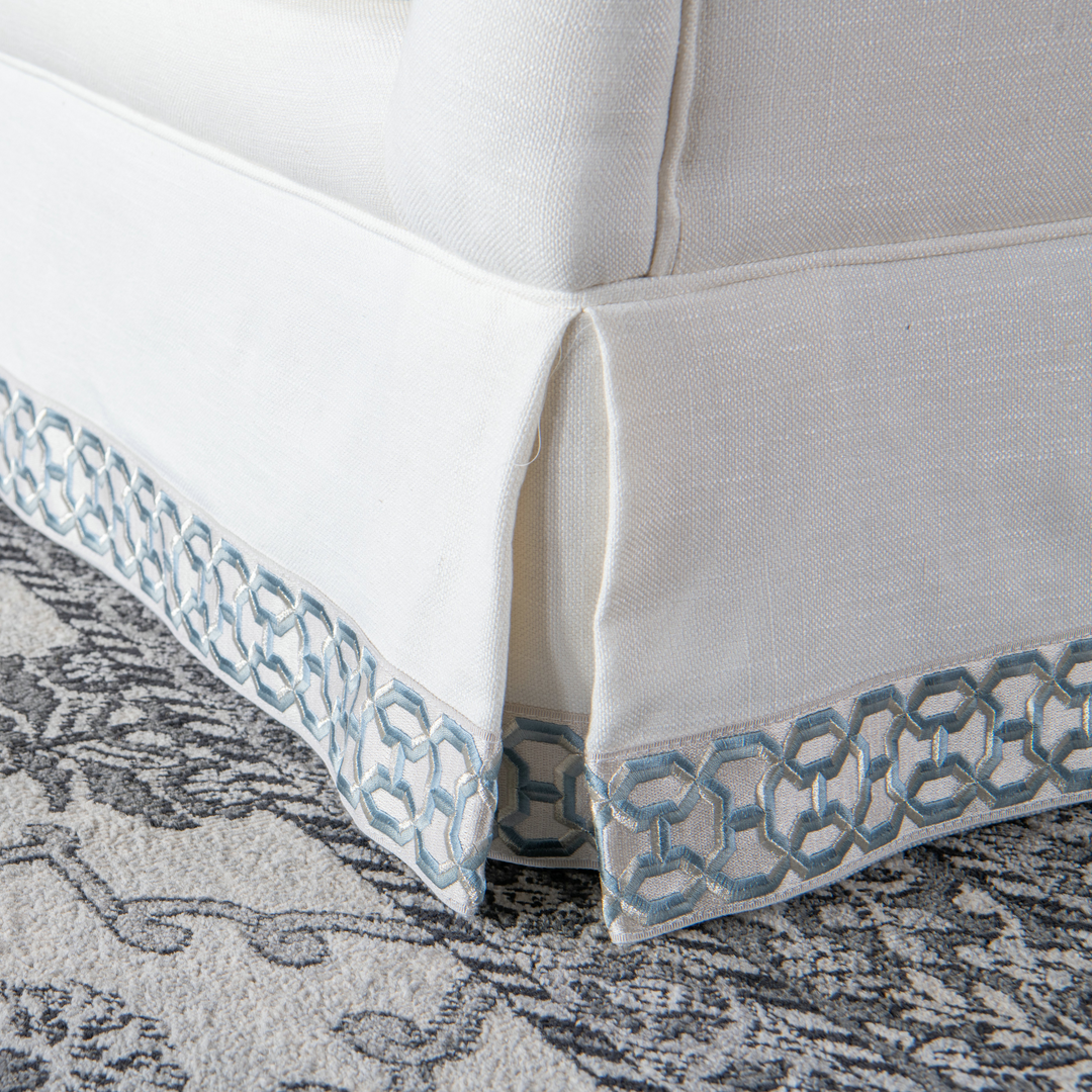 Copacabana White Sofa (207cm)