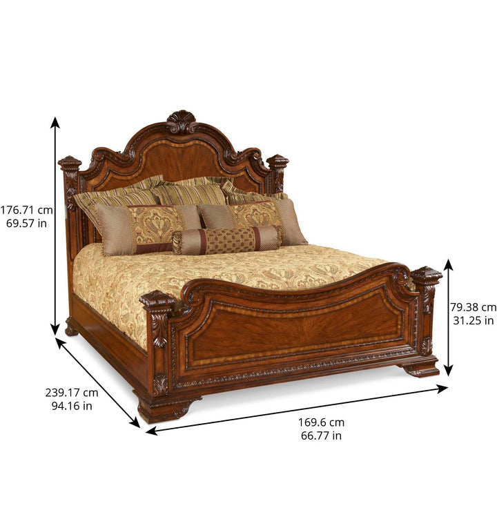 Old World - Queen Estate Bed