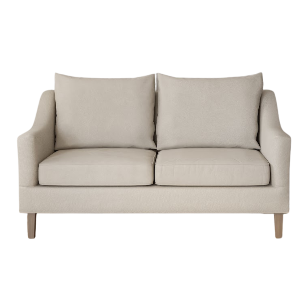 Hopkins Chair w/White Wash Arm Columbia Natural