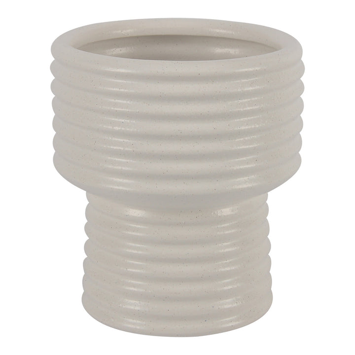 Ozean Vase Coastal White