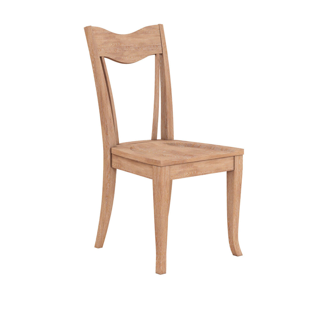 Post Side Chair-Wood seat