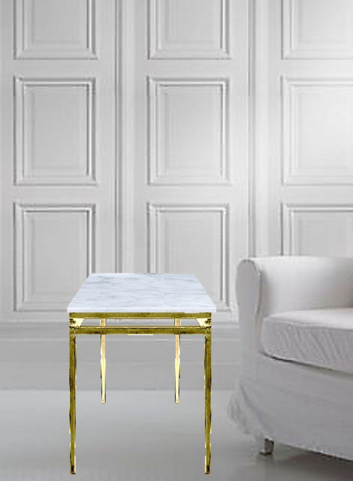 Alexandra Gold End Table