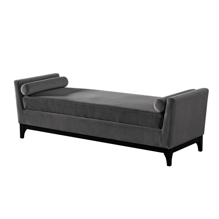 Victorian Elegance Charcoal Bench (191cm)