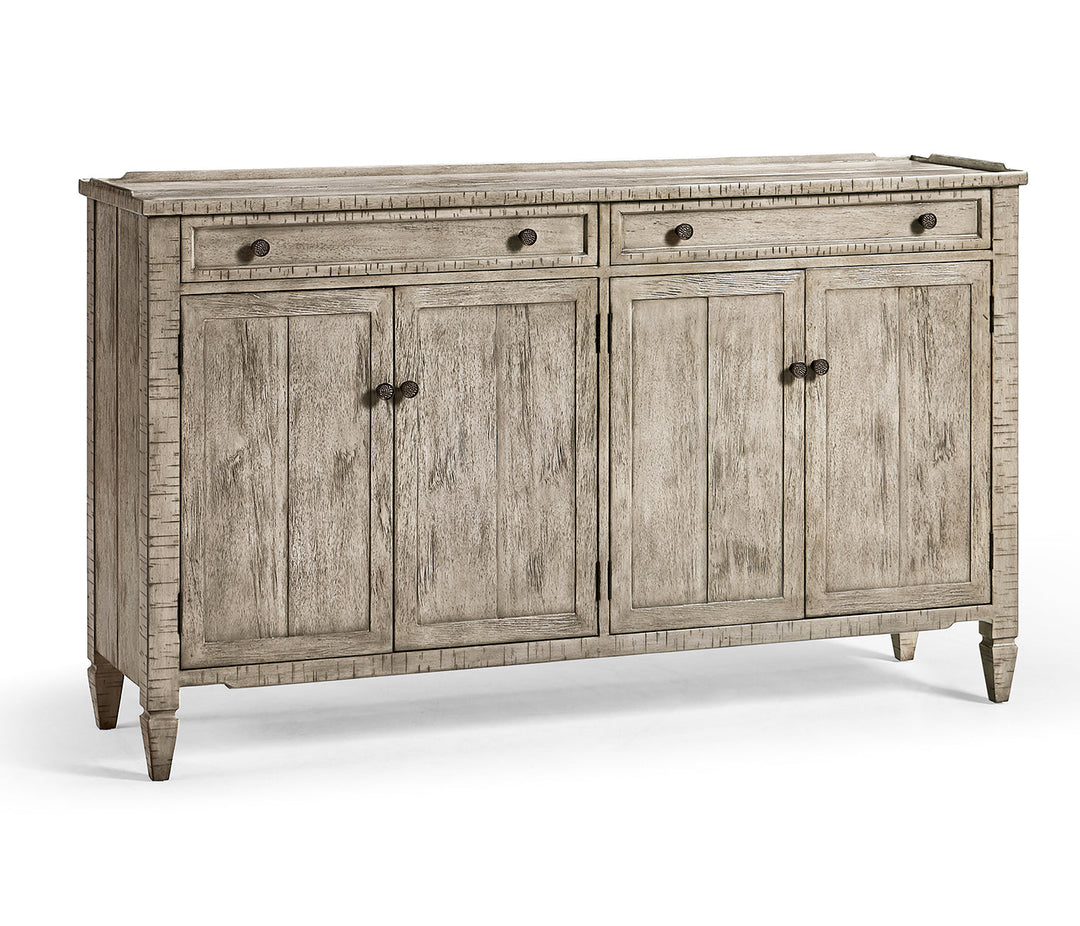 JC Edited - Casually Country Collection - Four-Door Sideboard in Rustic Grey