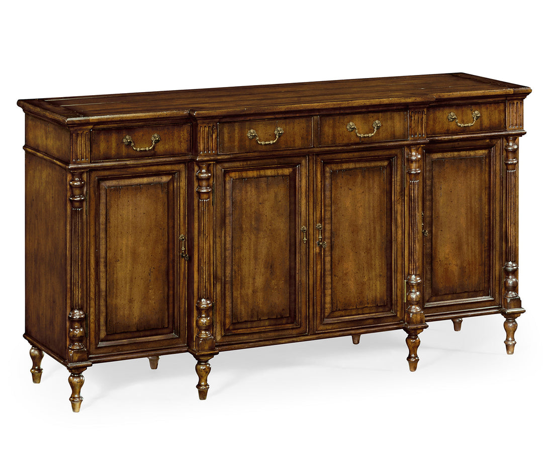 Traditional Breakfront Credenza