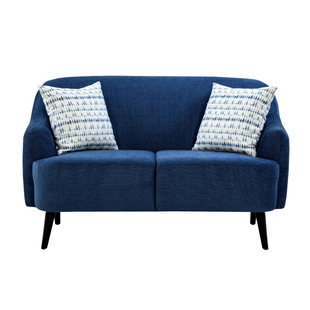 Nelson Winsome Dark Blue Sofa Set
