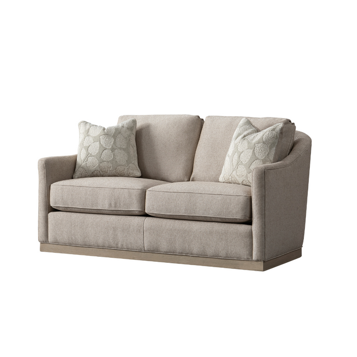 Rahaf Light Beige Loveseat (158cm)