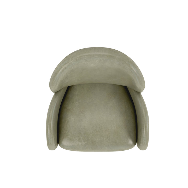 Rothko -  Leather Swivel Chair