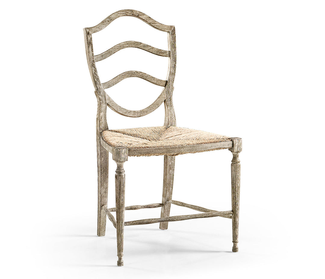 William Yeoward Collected - Country House Chic - Bodiam Grey Oak Side Chair