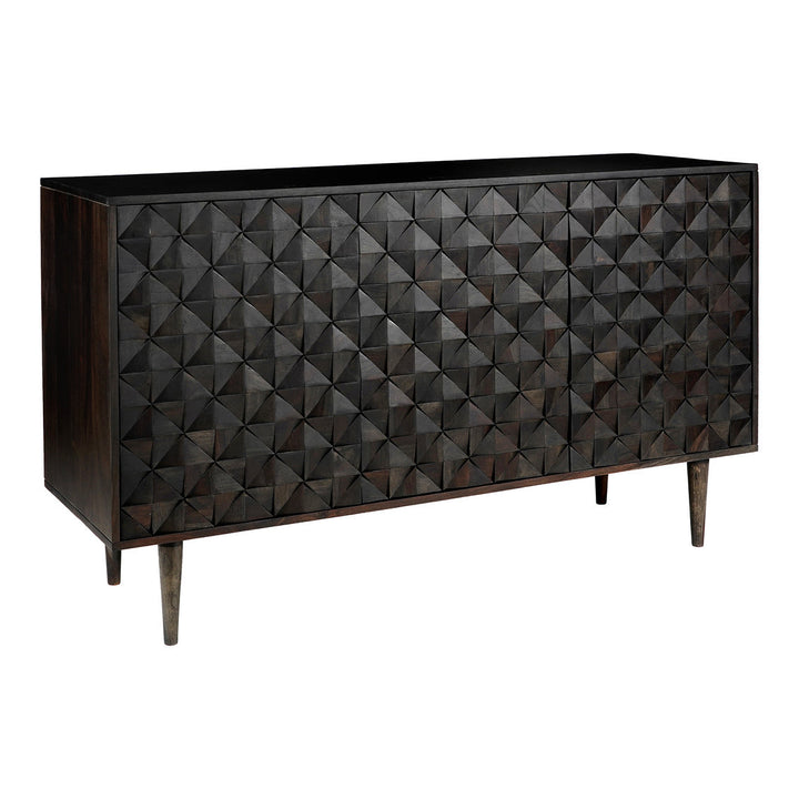 Pablo 3 Door Sideboard Black
