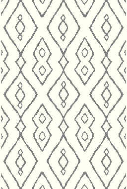 Geometric rug in shades of beige and white