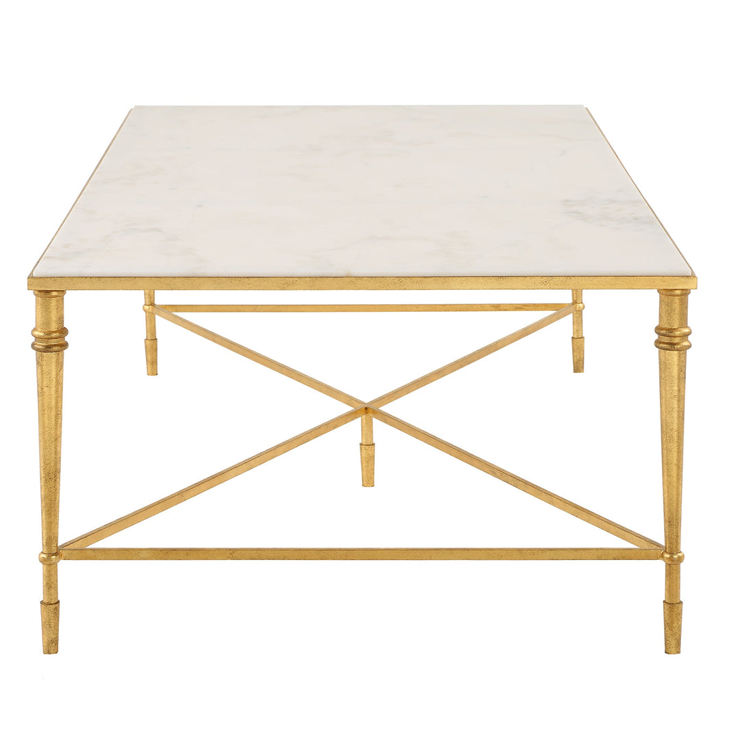ROSHN 122 W x 43 H x 122 D Square Coffee Table