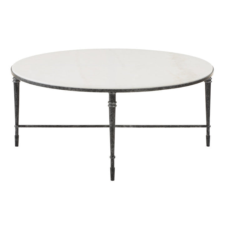 ROSHN 102 W x 43 H x 102 D Round Coffee Table