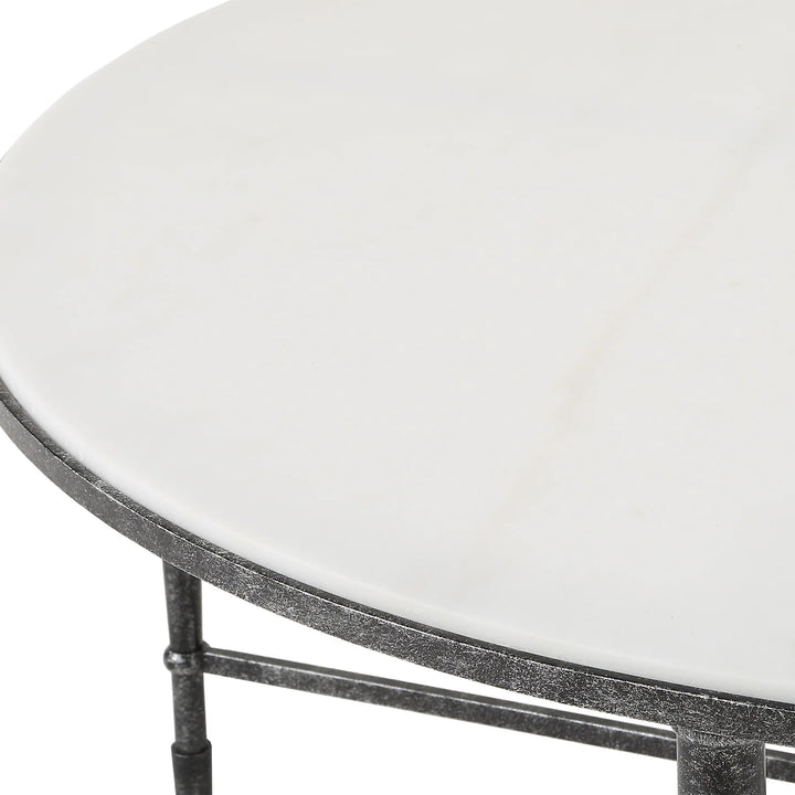 ROSHN 102 W x 43 H x 102 D Round Coffee Table