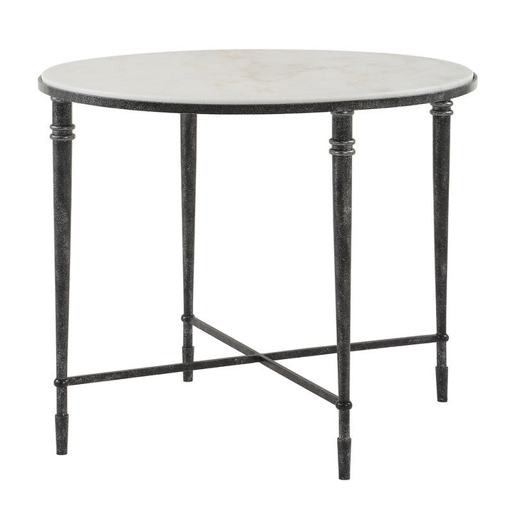 ROSHN 71 W x 58.5 H x 61 D Oval End Table