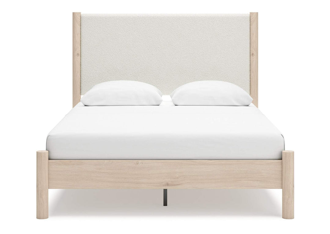 Cadmori Queen Upholstered Panel Bed