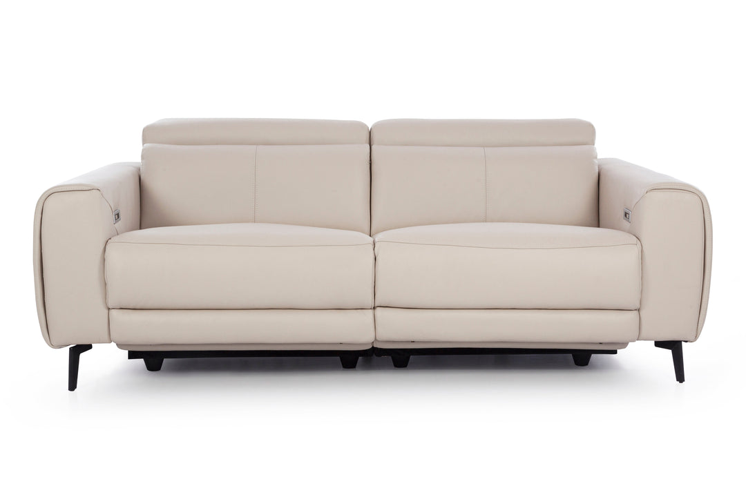 Blacksburgh Half Leather 3 Seater Motion