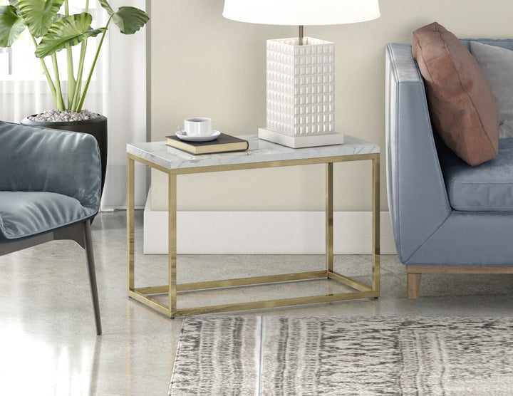 Marble RECTANGULAR SIDE TABLE