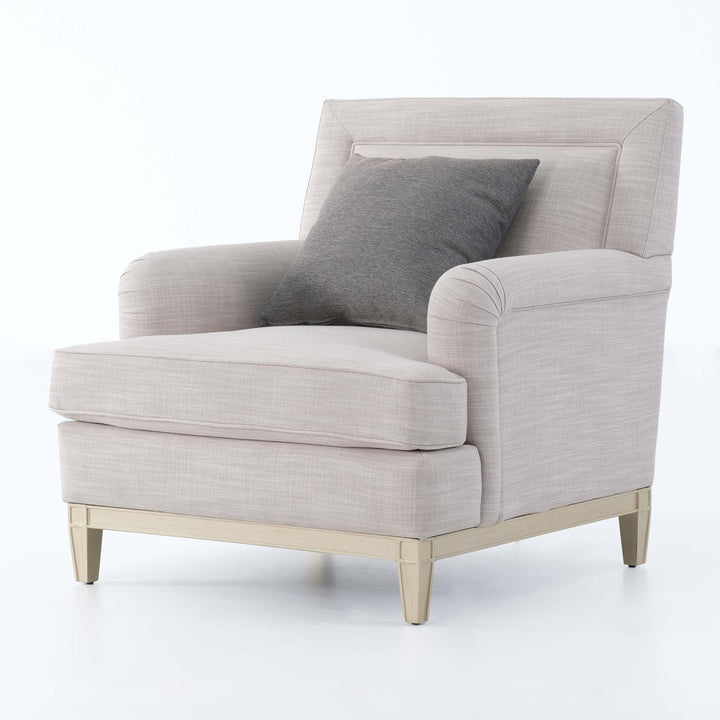 Amelia Navy Arm Chair (90Cm)