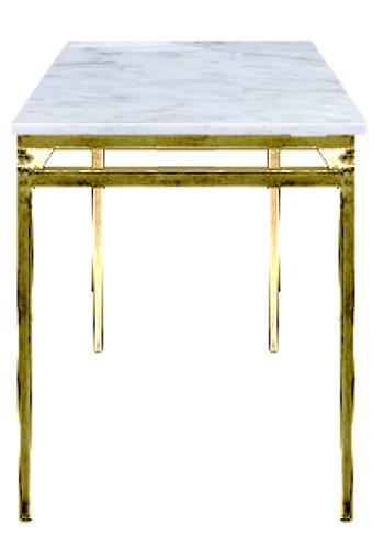 Alexandra Gold End Table