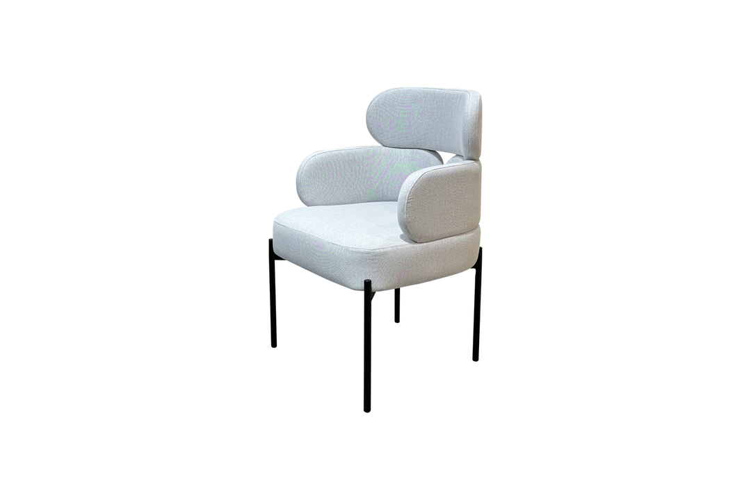 Sylvie Light Grey Dining Chair