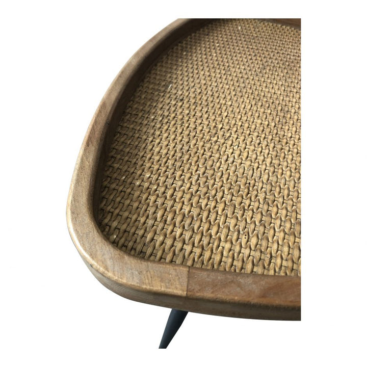 Rollo Rattan Side Table