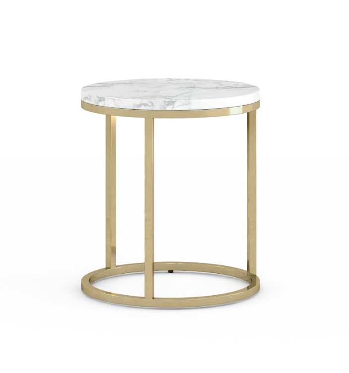 Marble ROUND SIDE TABLE