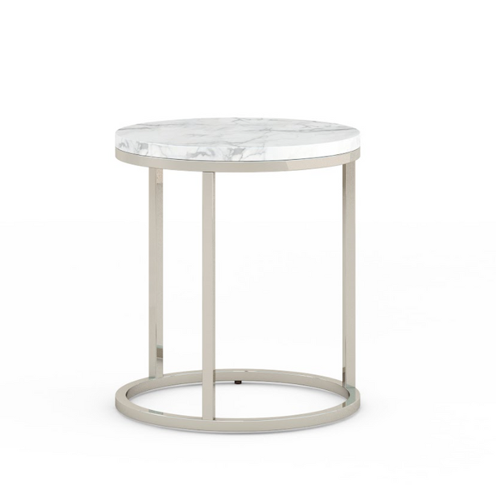 Marble ROUND SIDE TABLE