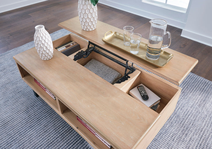 Freslowe Lift-Top Coffee Table (137.16cm x 71.4502cm)