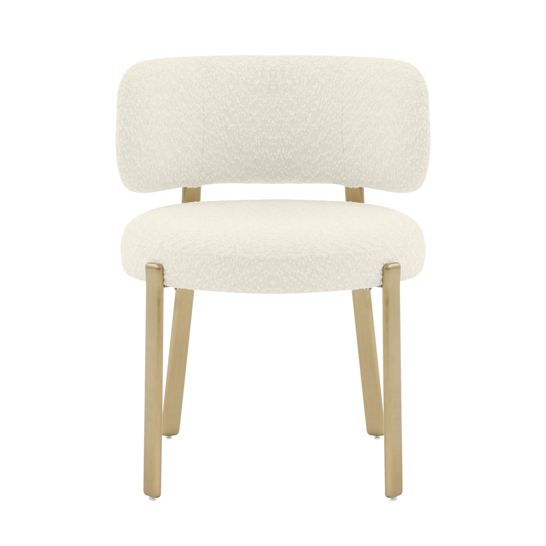 Margaret Cream Performance Boucle Dining Chair