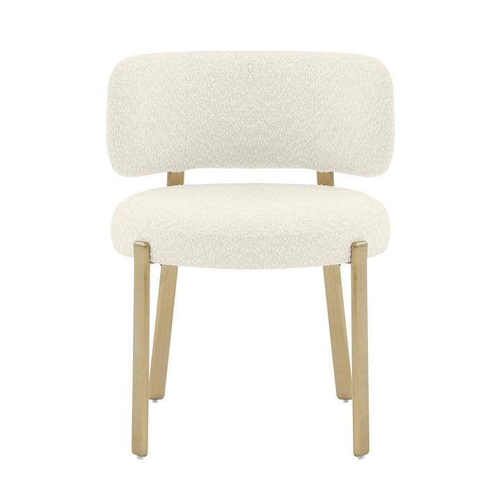 Margaret Cream Performance Boucle Dining Chair