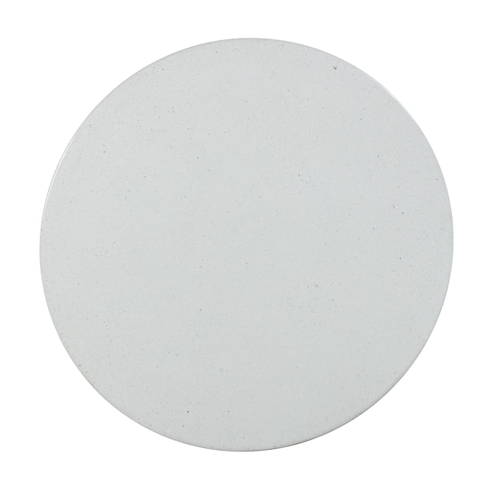 Rose Faux Terrazzo and Terracotta Indoor / Outdoor Round Concrete Dining Table