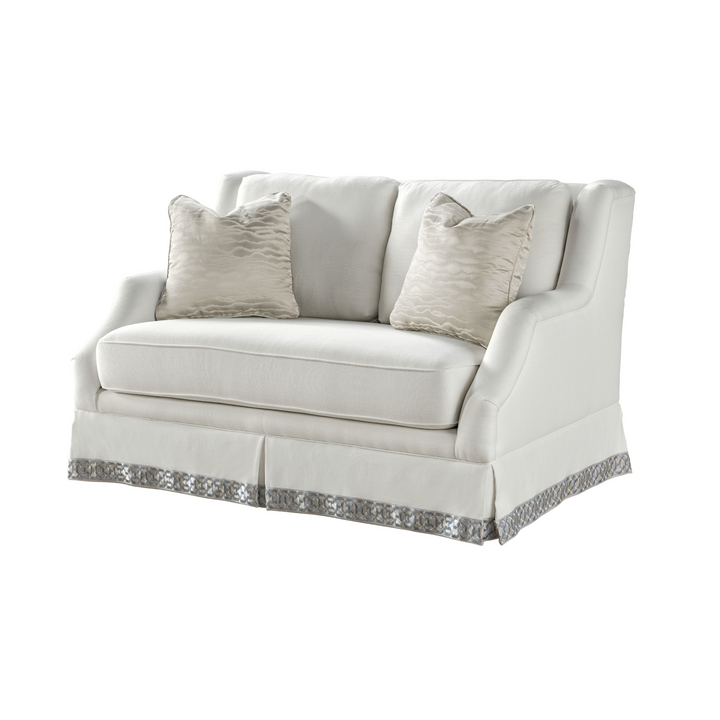 Copacabana White Loveseat (147cm)