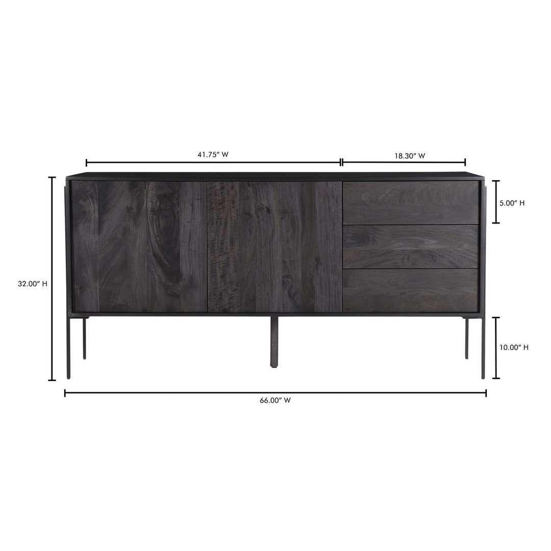 Tobin Sideboard Charcoal