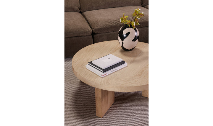 Oregon Round Coffee Table Blonde