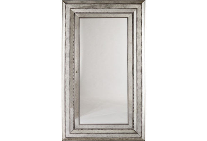 Melange Glamour Floor Mirror w/Jewelry Armoire Storage