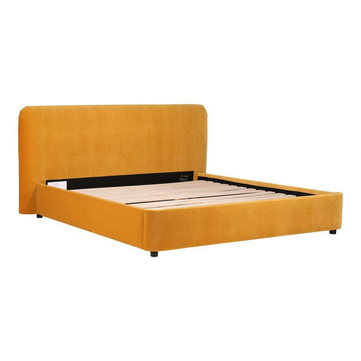 Samara Queen Bed Mustard