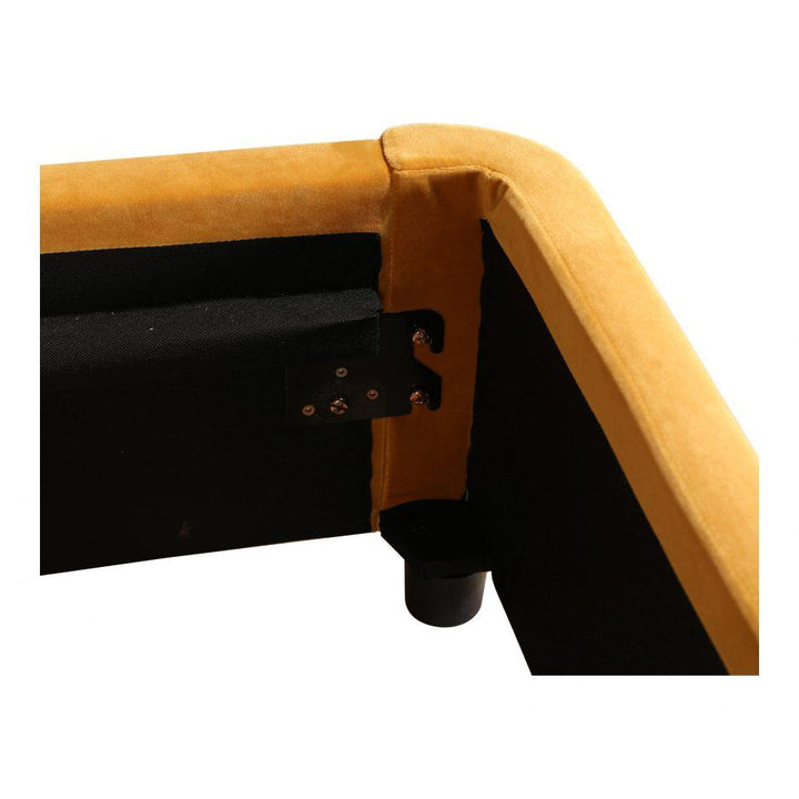 Samara Queen Bed Mustard