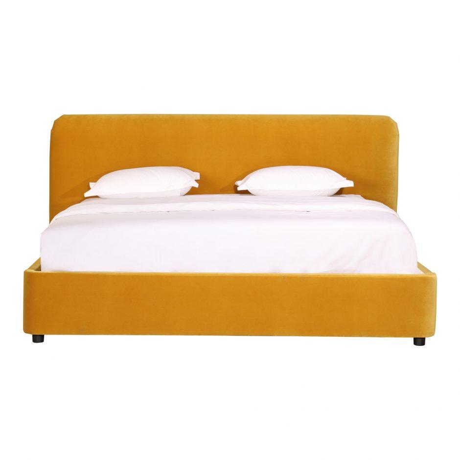 Samara Queen Bed Mustard