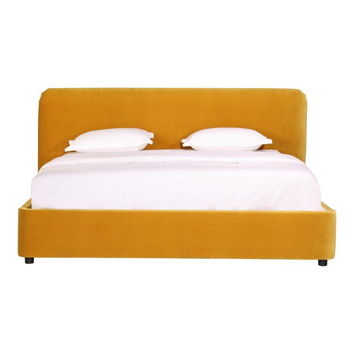 Samara Queen Bed Mustard