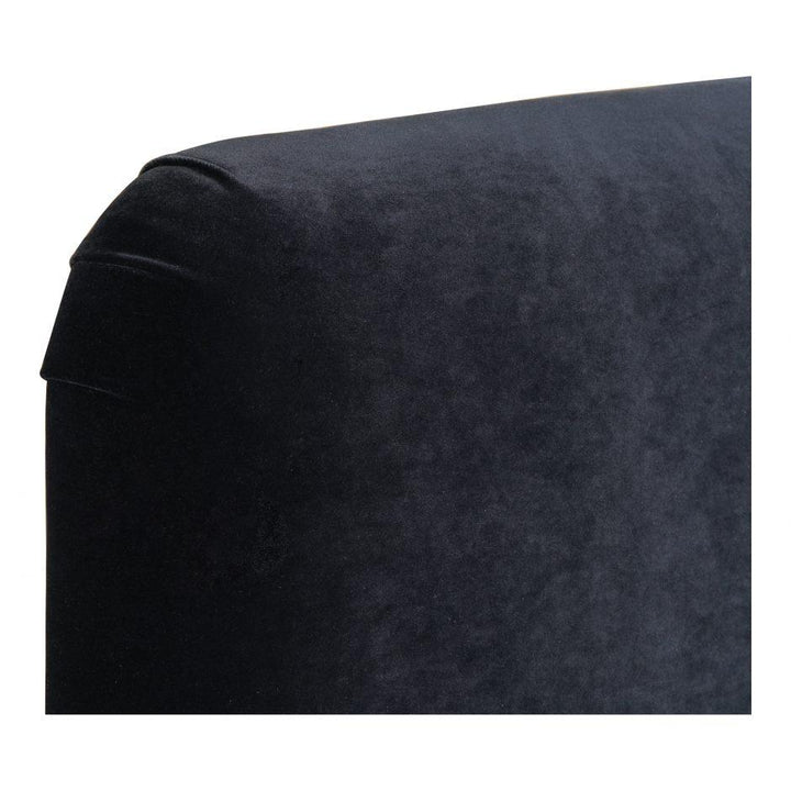 Samara King Bed Blue Velvet