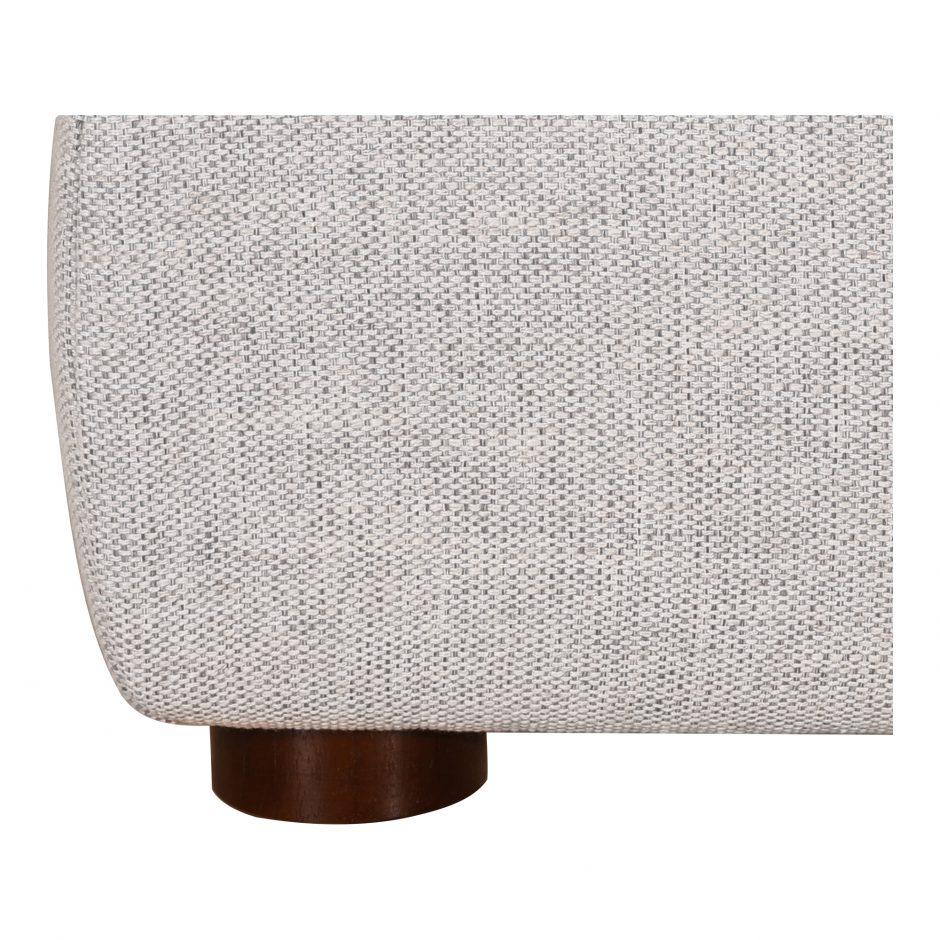 Luzon Queen Bed Light Grey