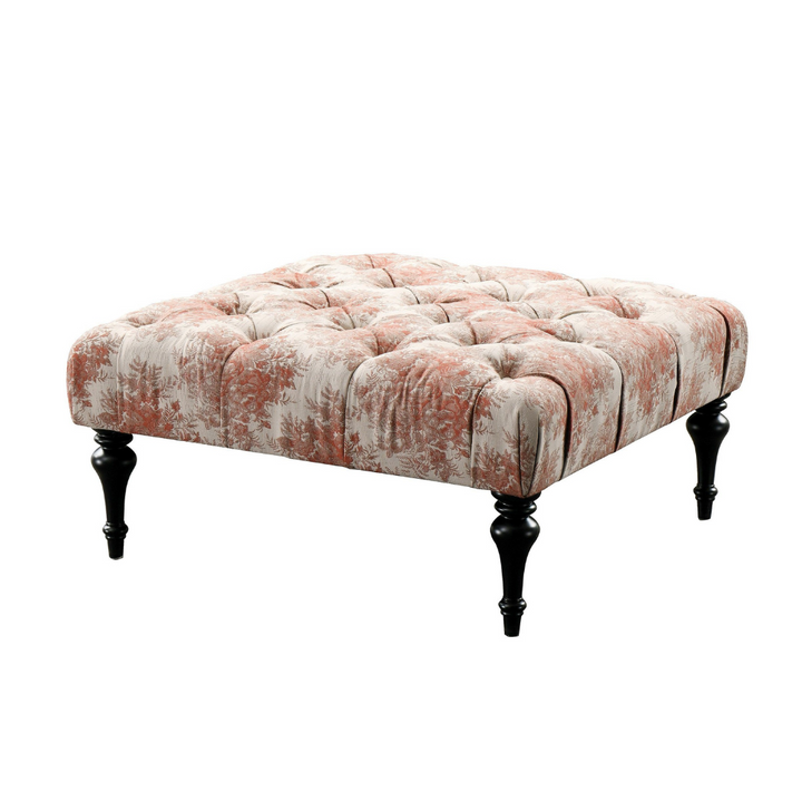 Pastel Pastern Large Ottoman