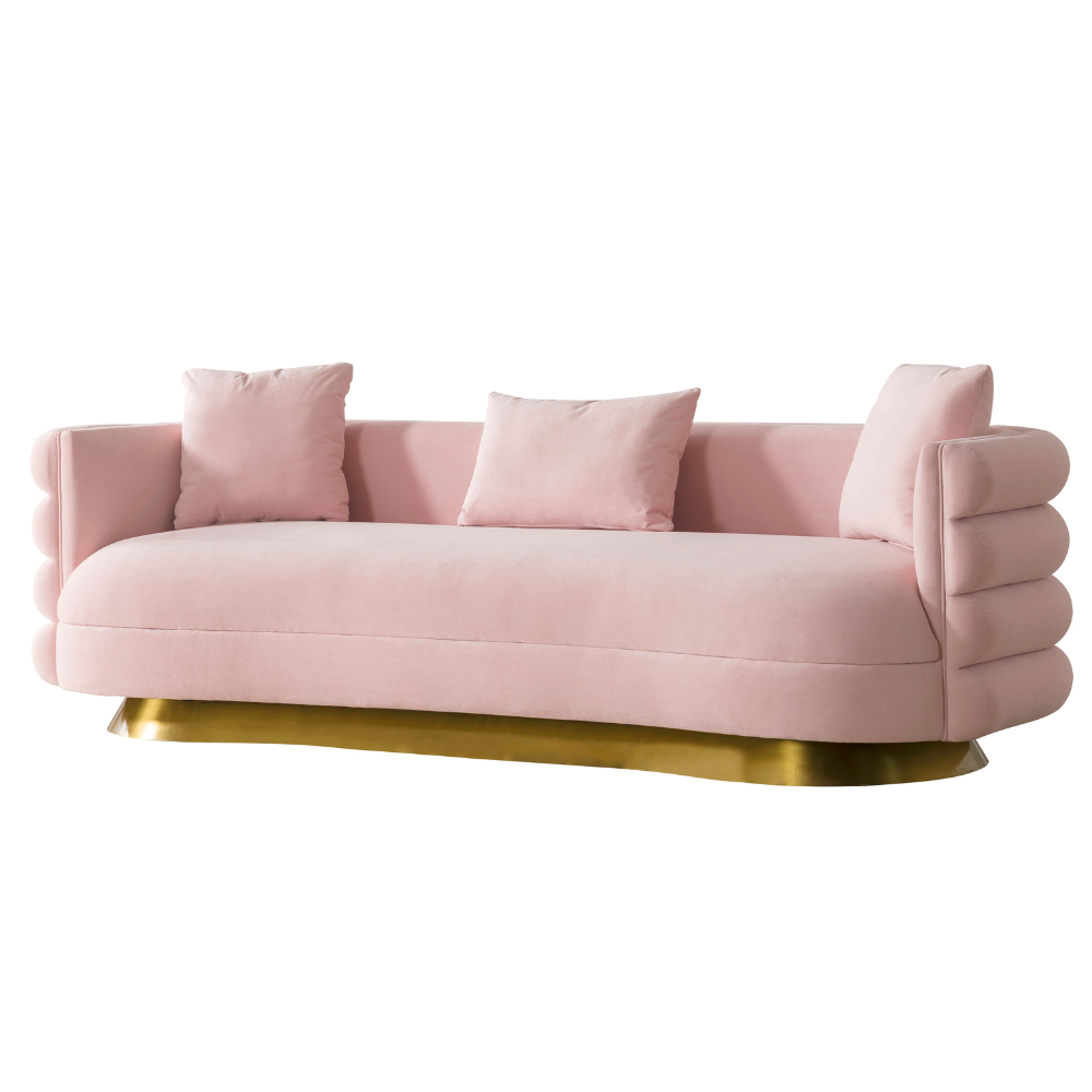 Huda Pink Living Room Set (6623746818144)