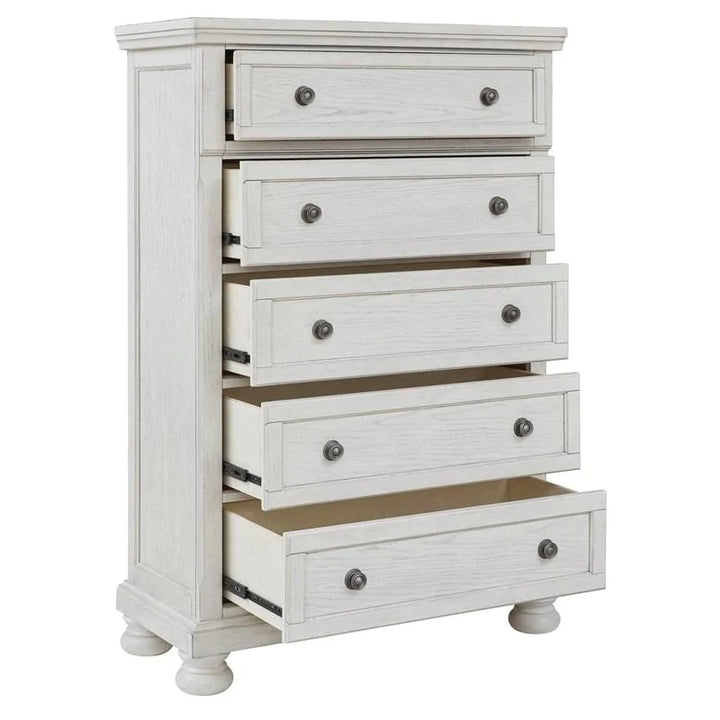 Robbinsdale King Sleigh Bedroom Set (6602228727904)