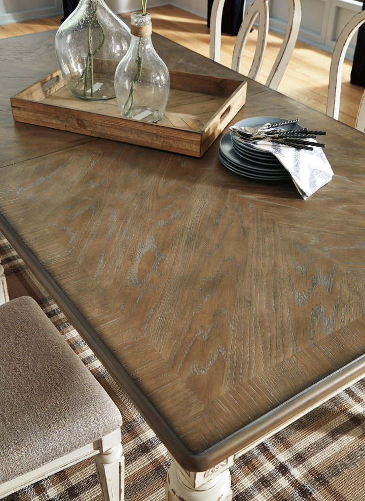 Realyn XL RECT DINING ROOM EXT TABLE