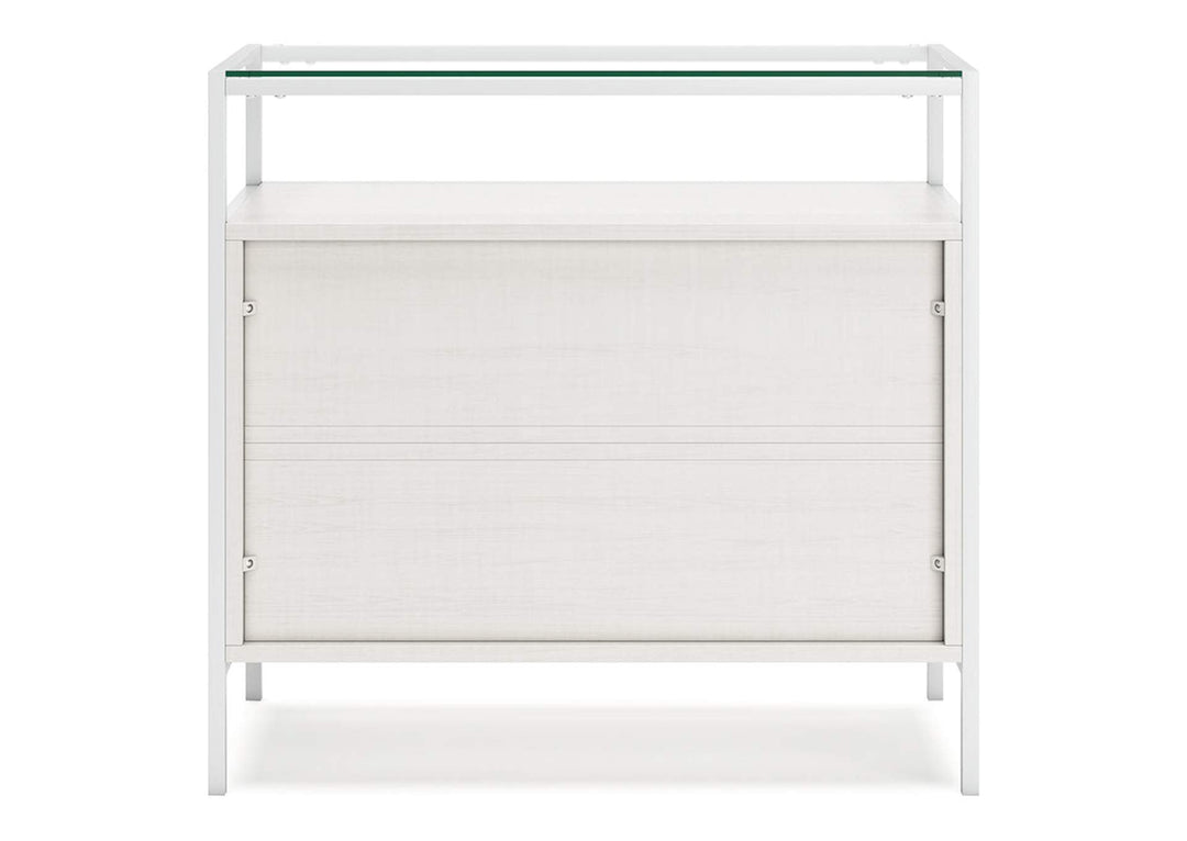 Deznee White Small Bookcase (6615631462496)